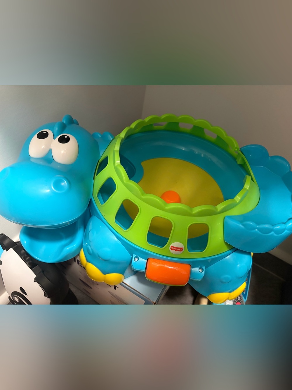 Fisher-Price Blue, Green & Yellow Turtle Activity Spinner